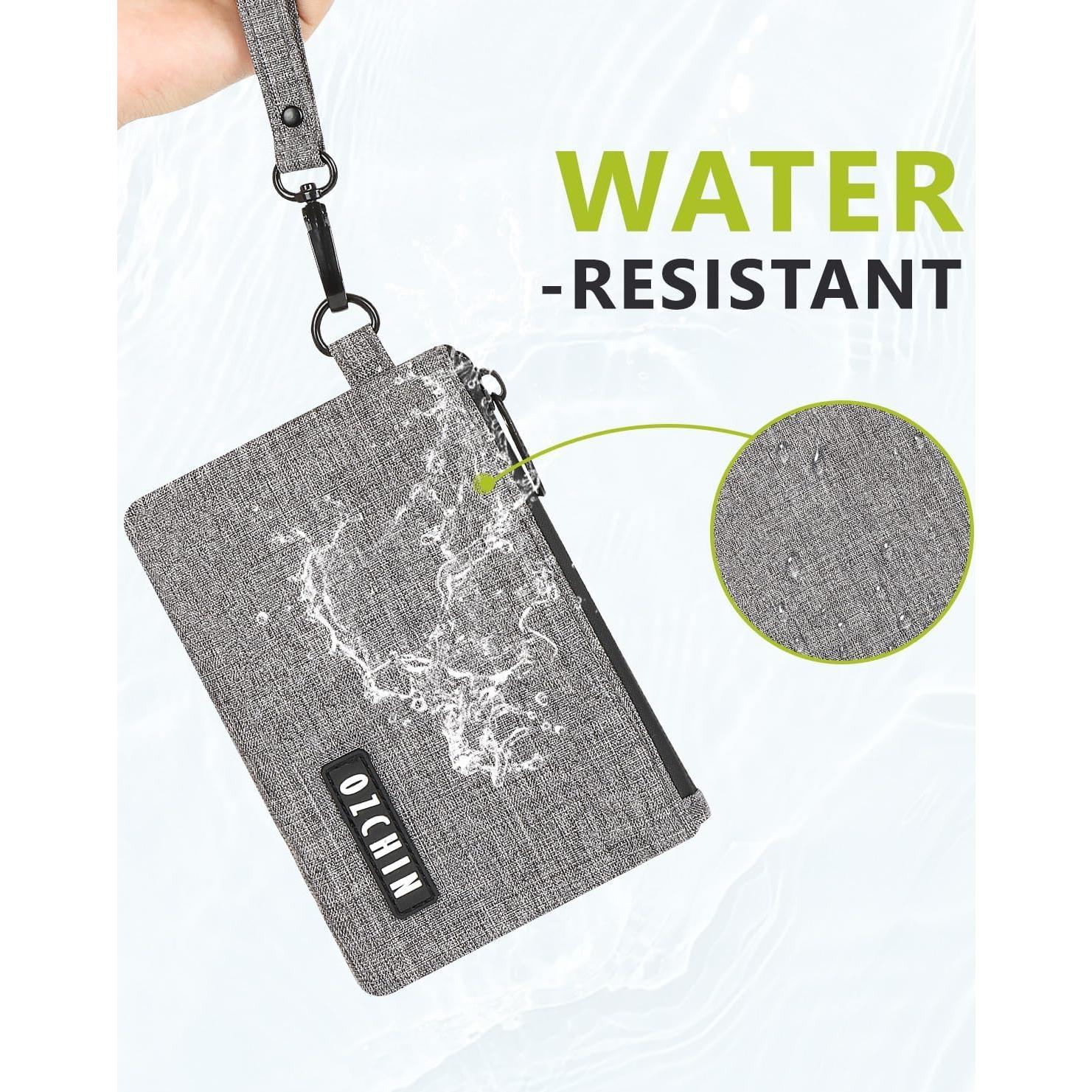 Bolsa a Prueba de Olores Gris - Estuche de Almacenamiento 15.24x10.16cm