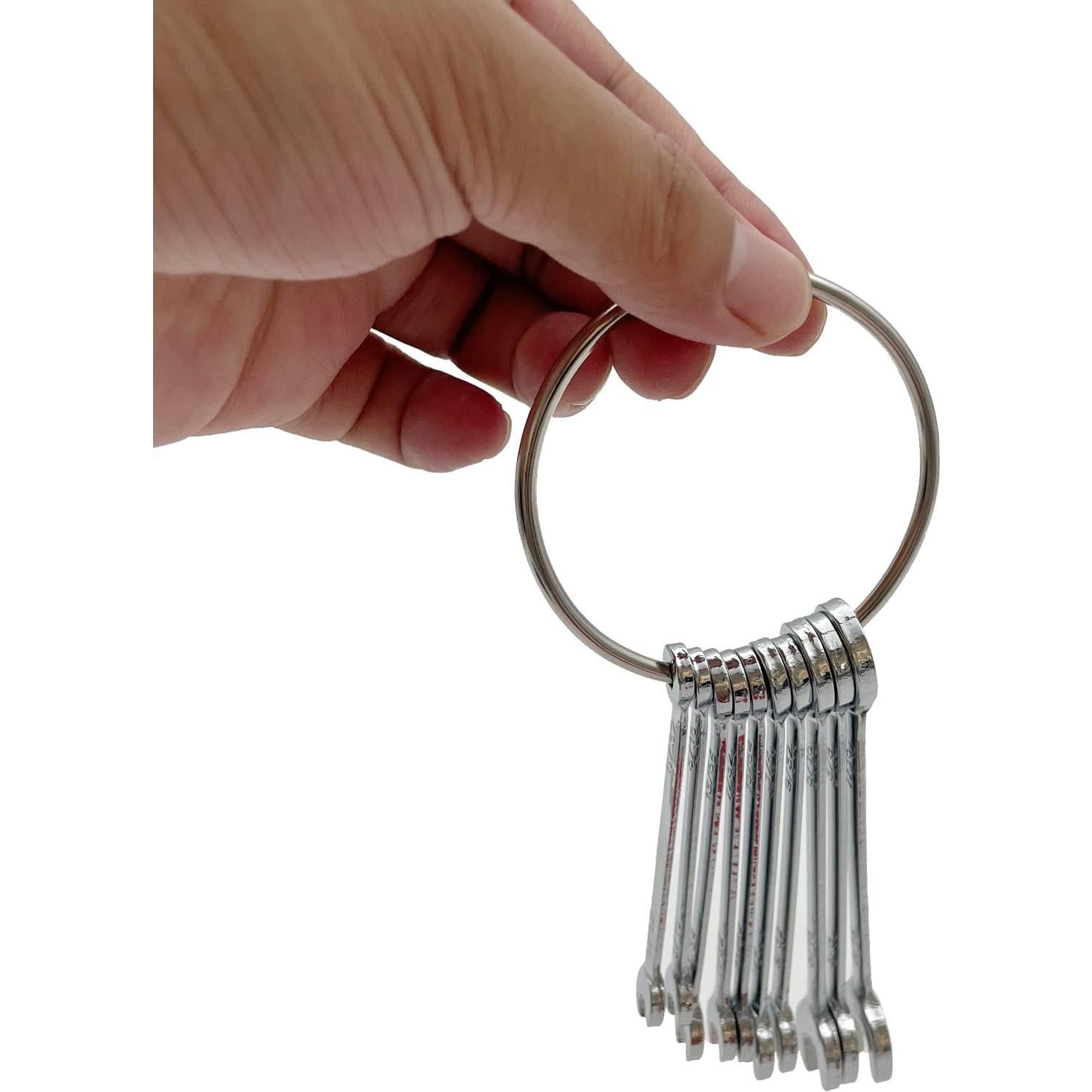 Juego de Llaves Ajustables QYQRQF 10 Piezas Métricas