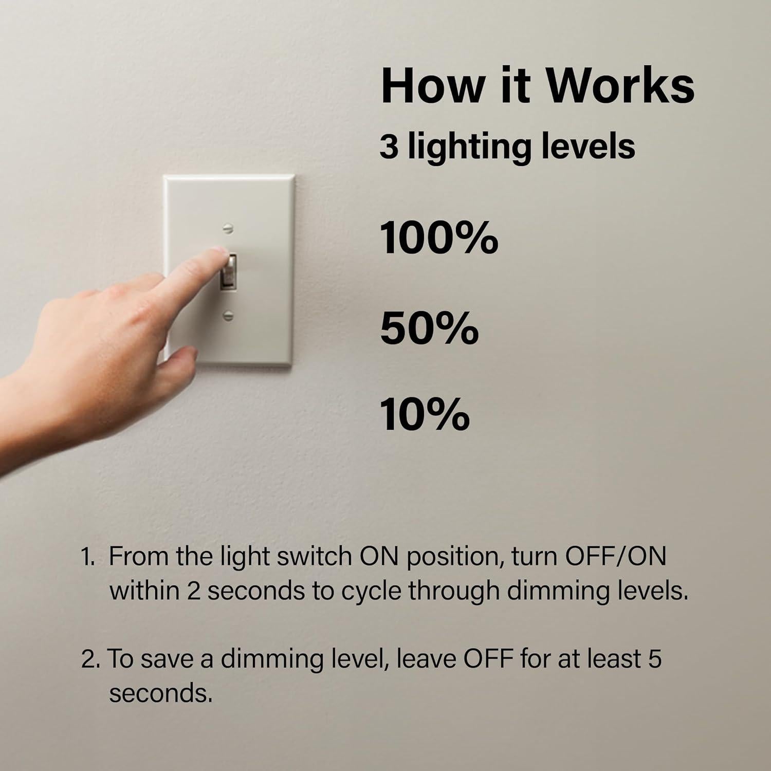 Bombilla LED A19 Feit Electric 9.5W 800 Lúmenes 2700K