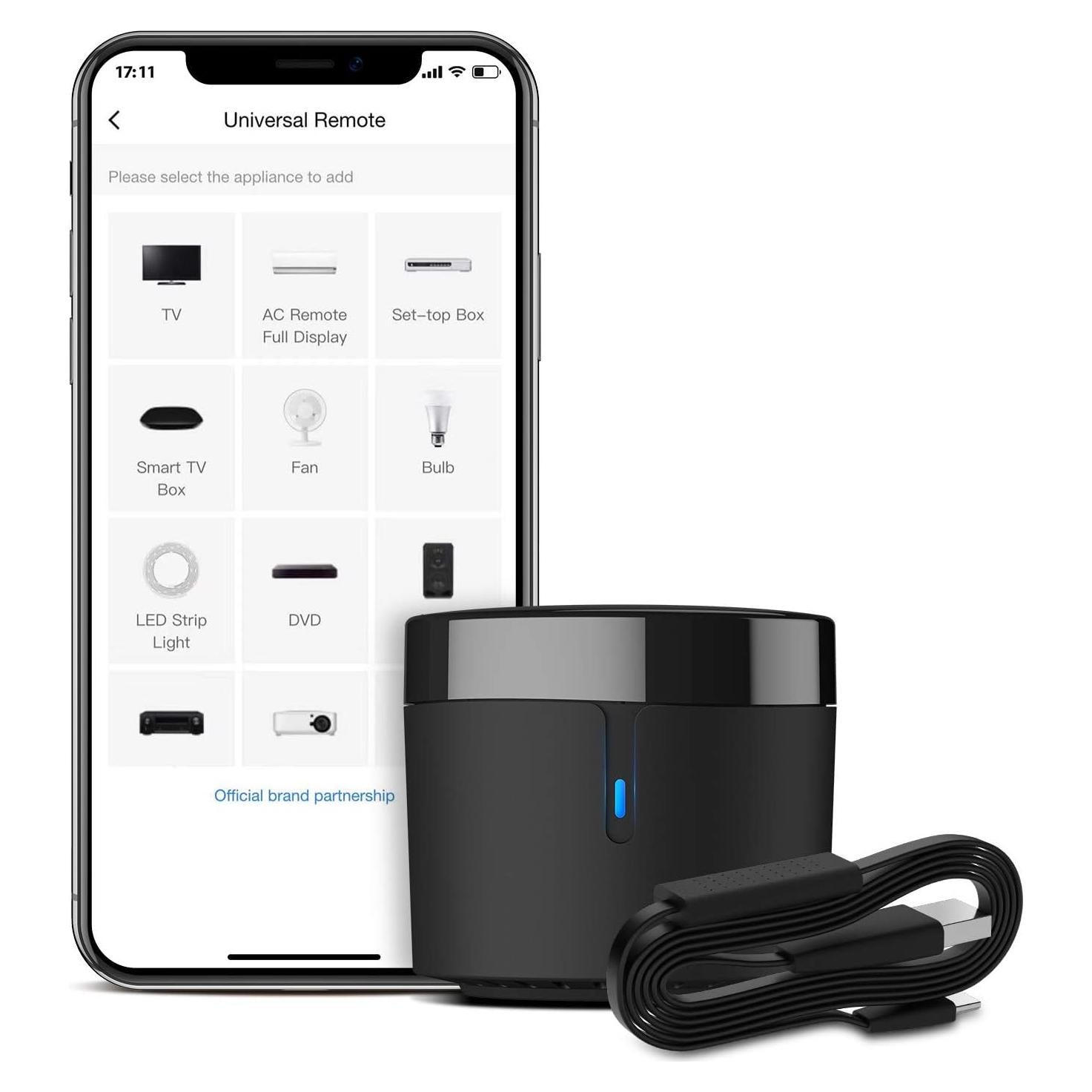 Hub de Control Remoto Inteligente BroadLink RM4 Mini - IR WiFi