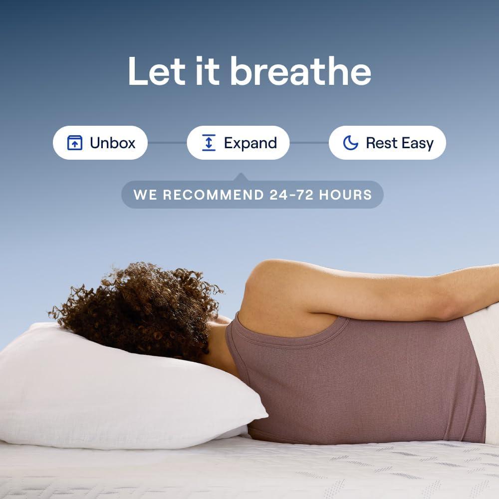 Colchón Nectar Clásico Twin 30 cm - Espuma Viscoelástica - Firmeza Media