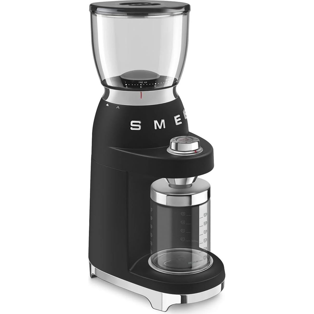Molinillo de Café SMEG CGF11 Retro - 30 Configuraciones, 350g