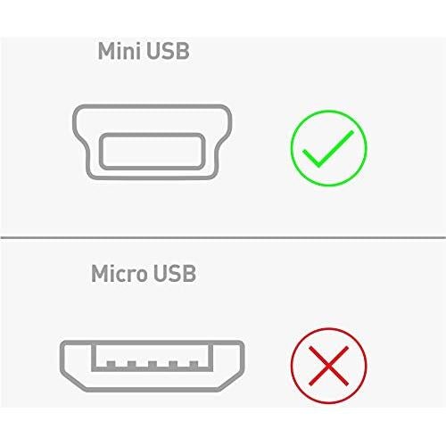 Paquete de 3 Cables USB a Mini USB 0.91 m Cable Matters