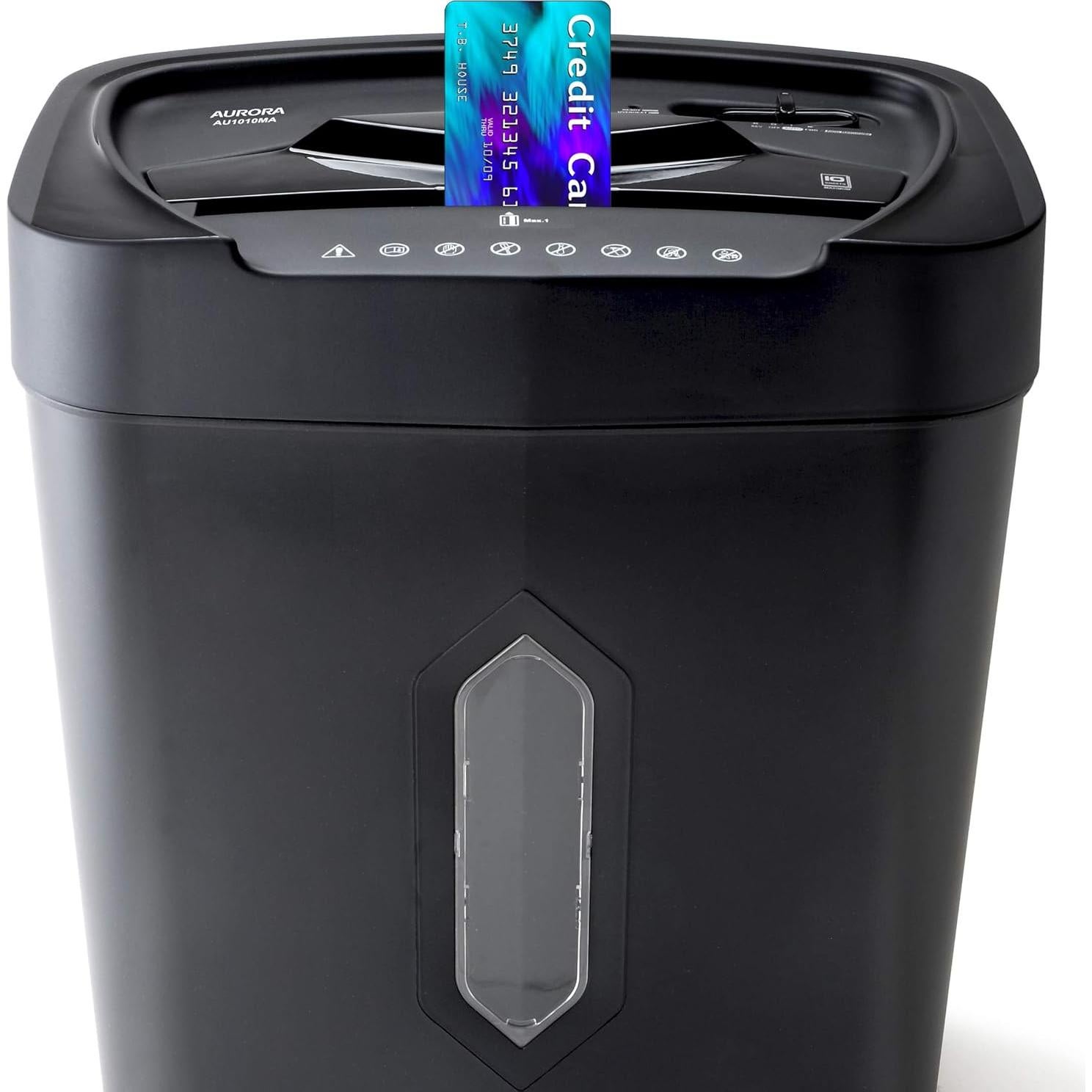 Trituradora de Papel Aurora AU1010MA Micro-Corte 10 Hojas