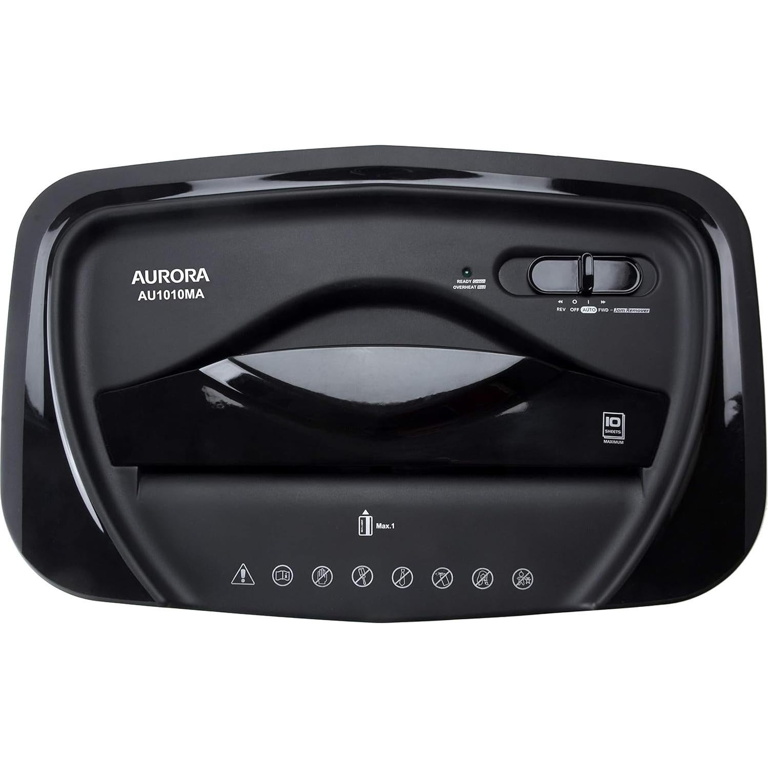 Trituradora de Papel Aurora AU1010MA Micro-Corte 10 Hojas