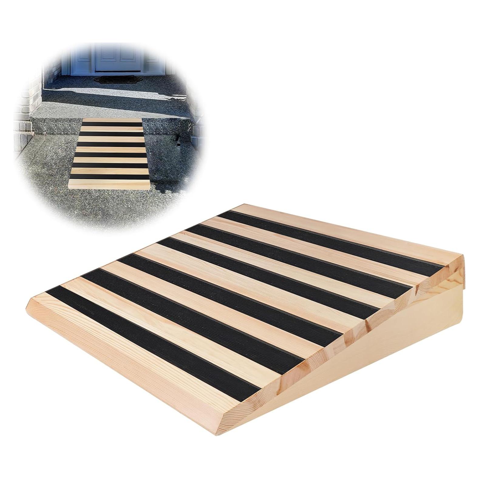 Rampa de Umbral de Madera Yeezoo 70.8x17.7x7.6 cm 362.9 kg