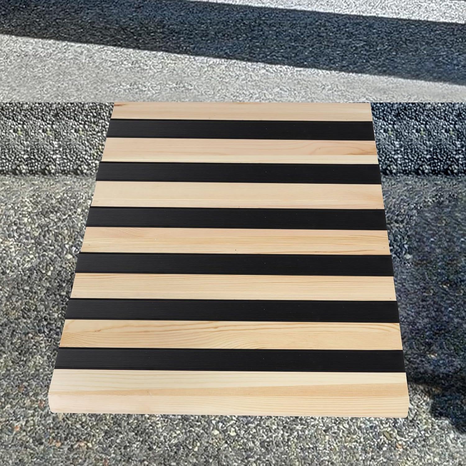 Rampa de Umbral de Madera Yeezoo 70.8x17.7x7.6 cm 362.9 kg