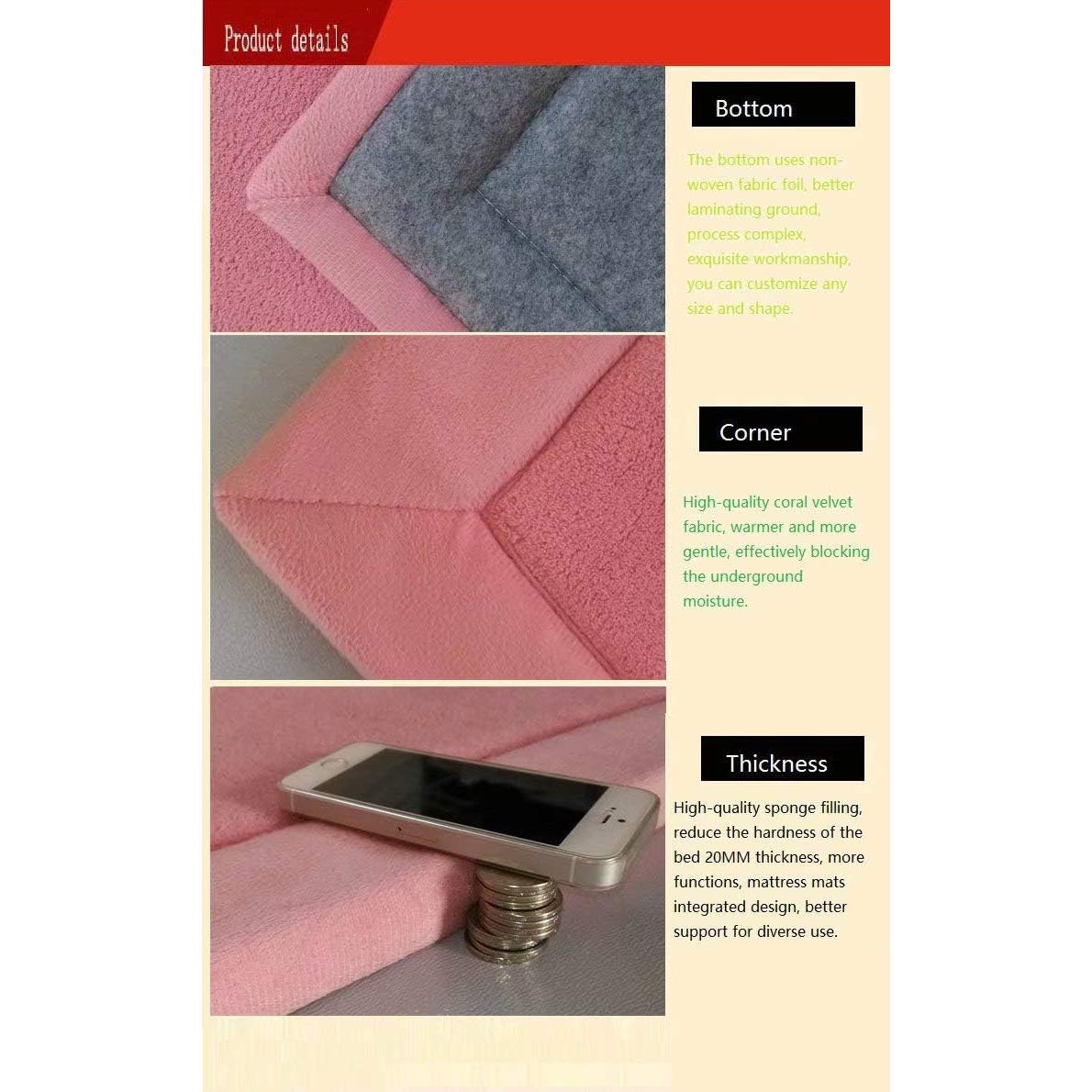 Alfombra de Juego V-Mix 1.75x2.01m Suave y Reversible