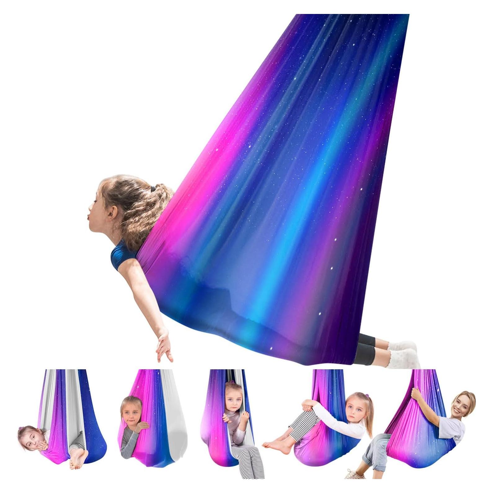 Hamaca Sensorial JICYC Interior 279.4x149.9cm Soporta 136Kg