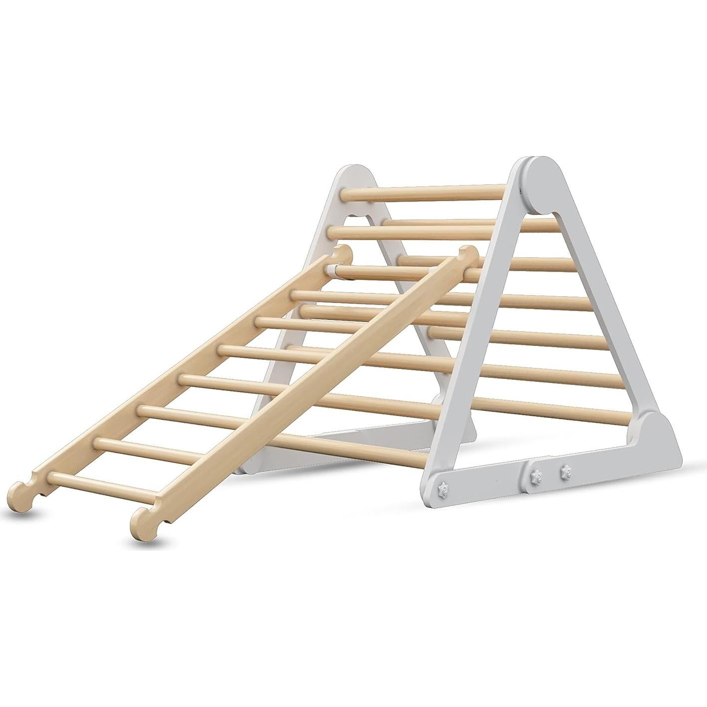 Escalera de Escalada Little Partners - Madera Natural para Niños