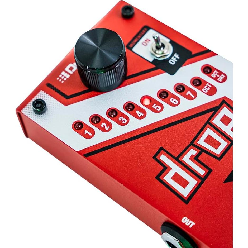Pedal de Afinación Polifónica DigiTech DROP - Rojo