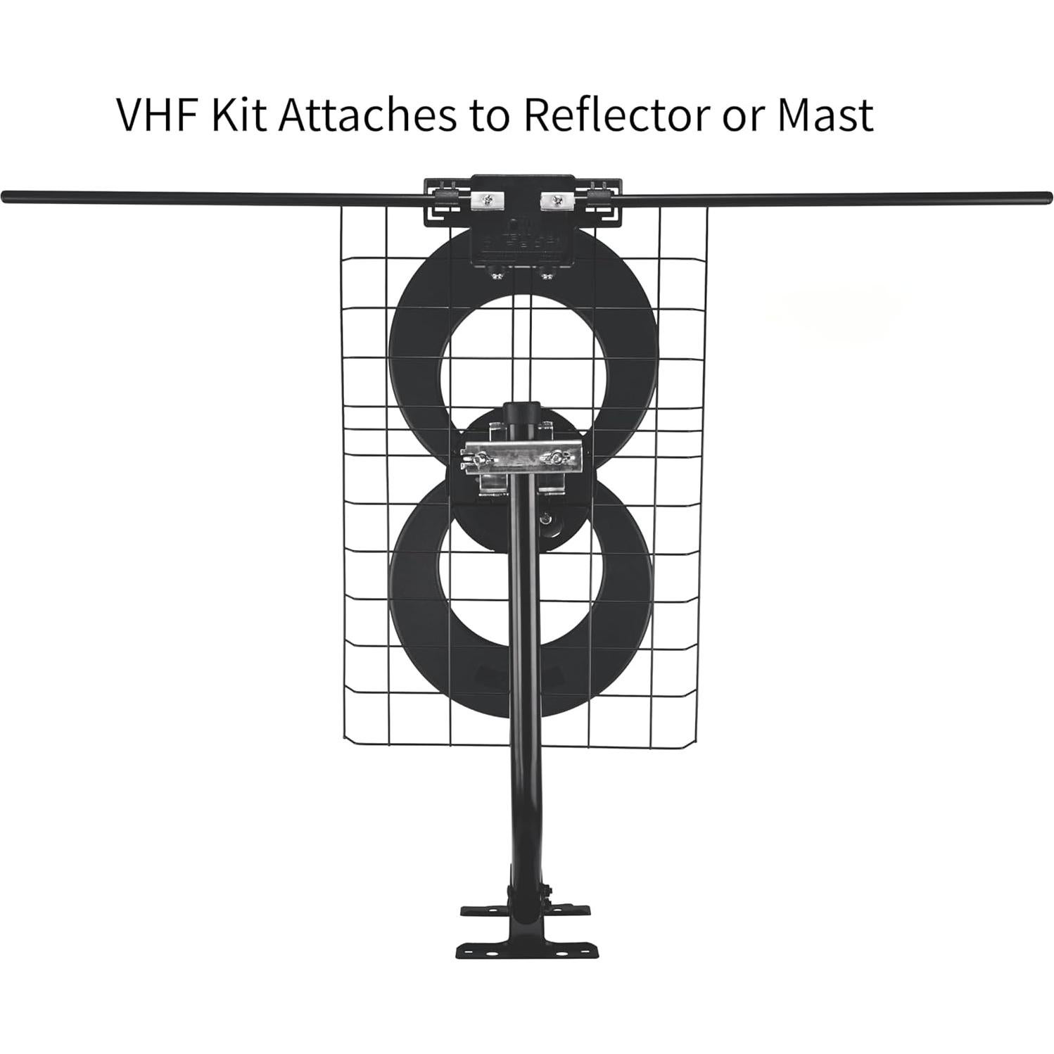 Kit VHF Antennas Direct - Mejora señal TV Hi-VHF 25-50 km