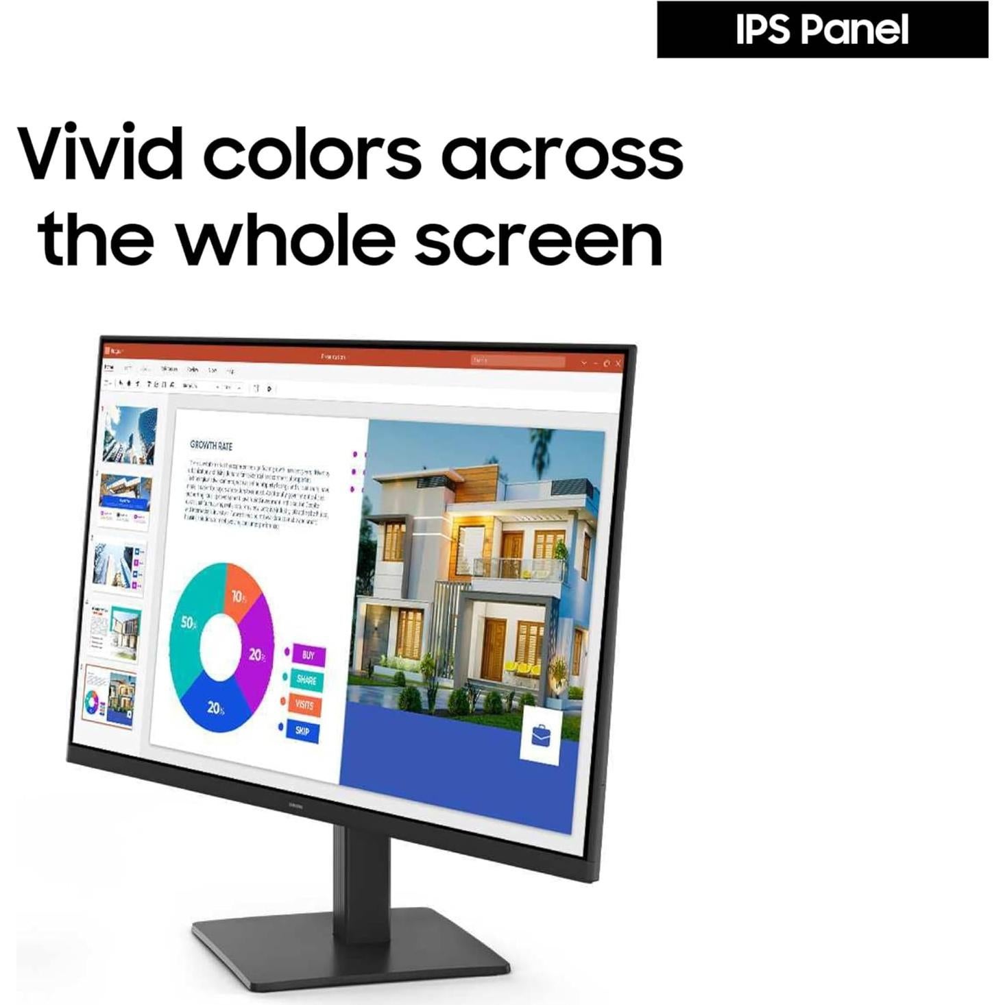 Monitor Samsung 24" S32GF FHD 120Hz IPS Sin Parpadeo