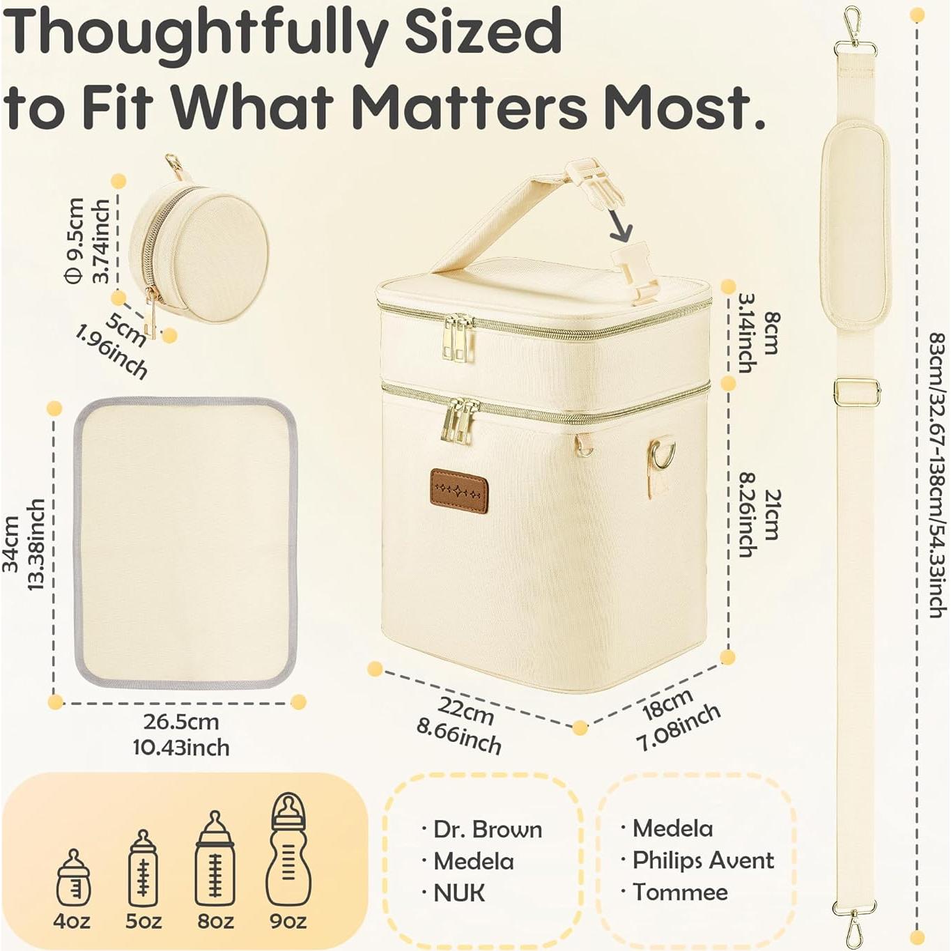 Bolsa de Enfriamiento DerBiedersinn para Leche Materna 6 Biberones