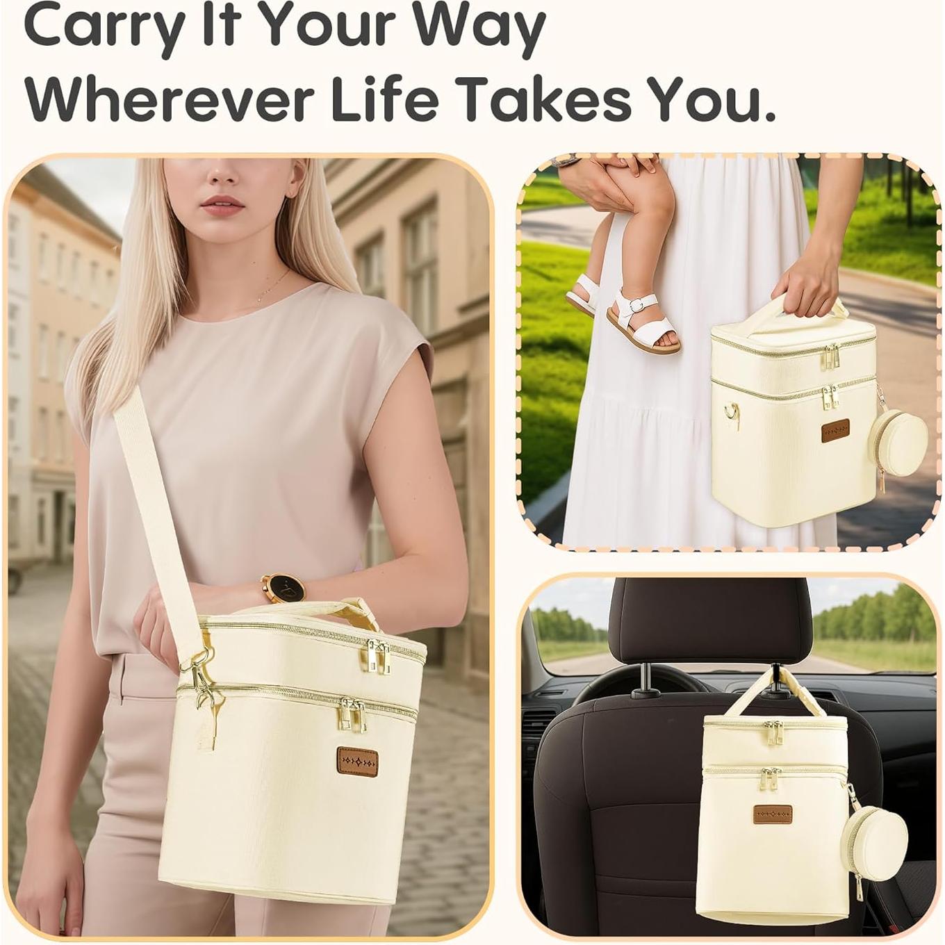 Bolsa de Enfriamiento DerBiedersinn para Leche Materna 6 Biberones