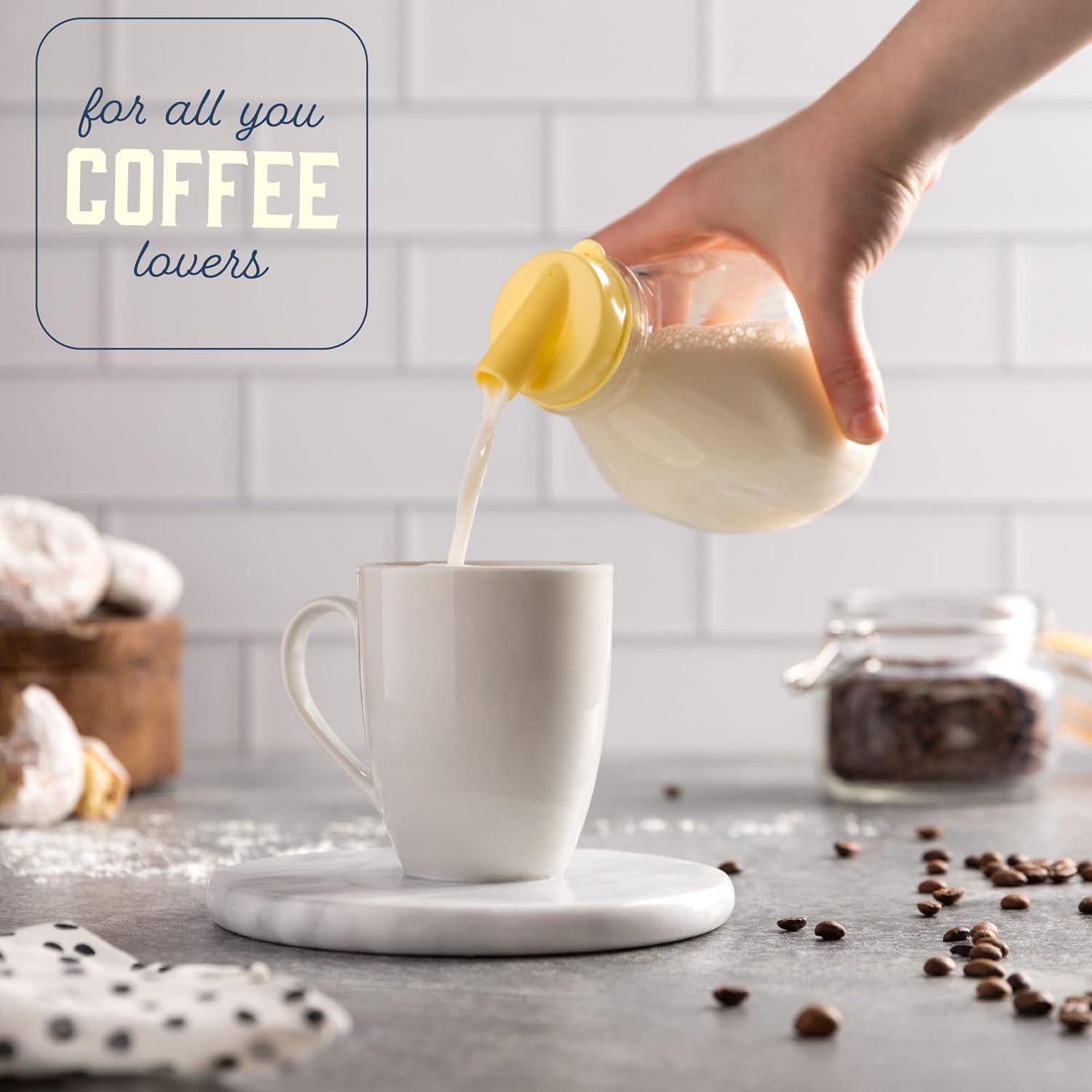 Botella de Vidrio Kitchentoolz 16 oz con Tapa y Pico Vertedor