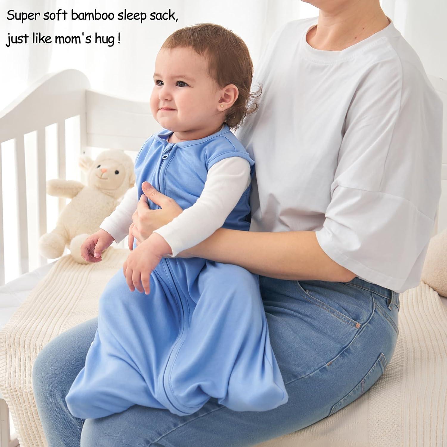 Saco de dormir Viforu 0.5 Tog para bebés 0-6 meses azul