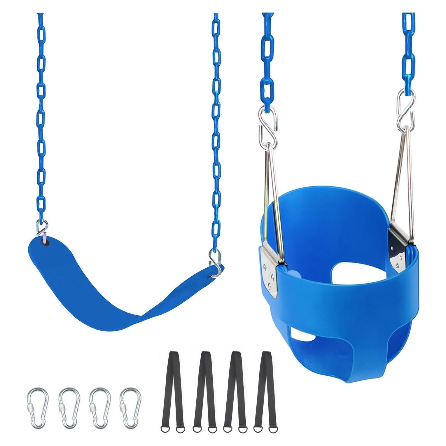 Asiento de Columpio KINSPORY para Niños - Alta Resistencia Azul