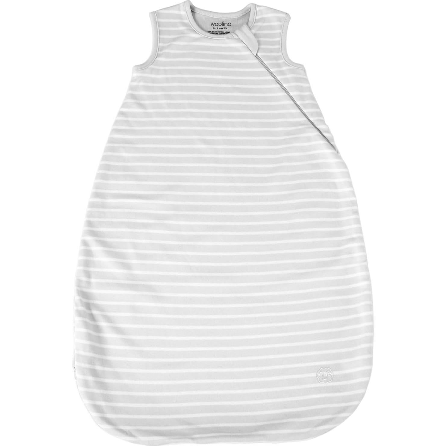 Saco de Sueño Woolino 4 Estaciones Bebés 0-6 Meses Gris
