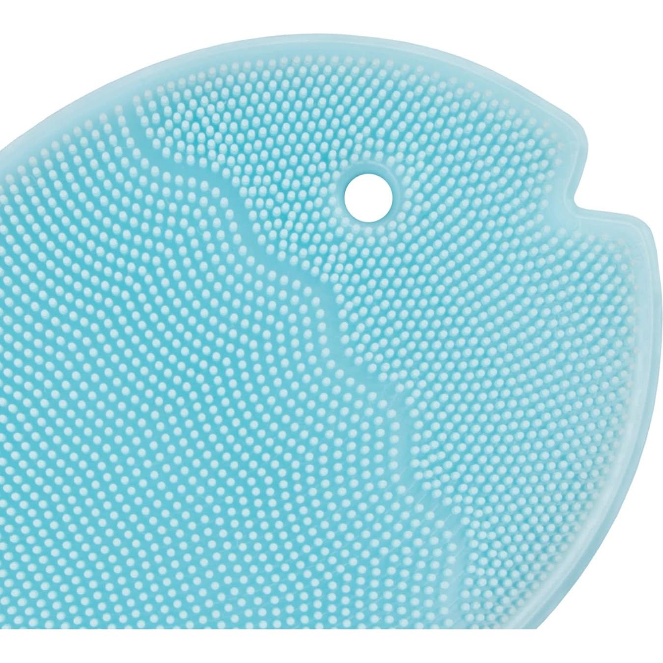 Cepillo de Silicona Innobaby para Bebés - Azul, Exfoliador Suave