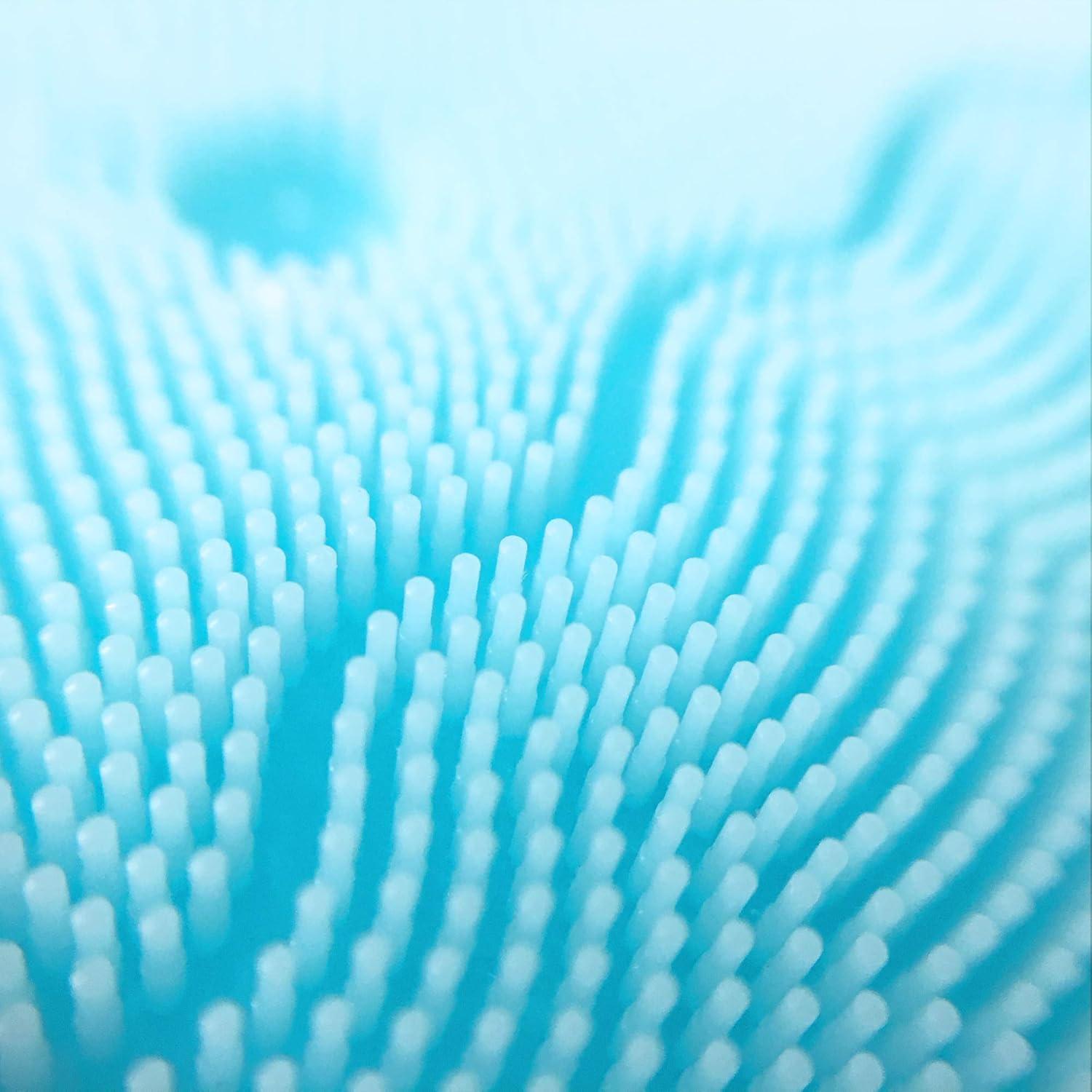 Cepillo de Silicona Innobaby para Bebés - Azul, Exfoliador Suave