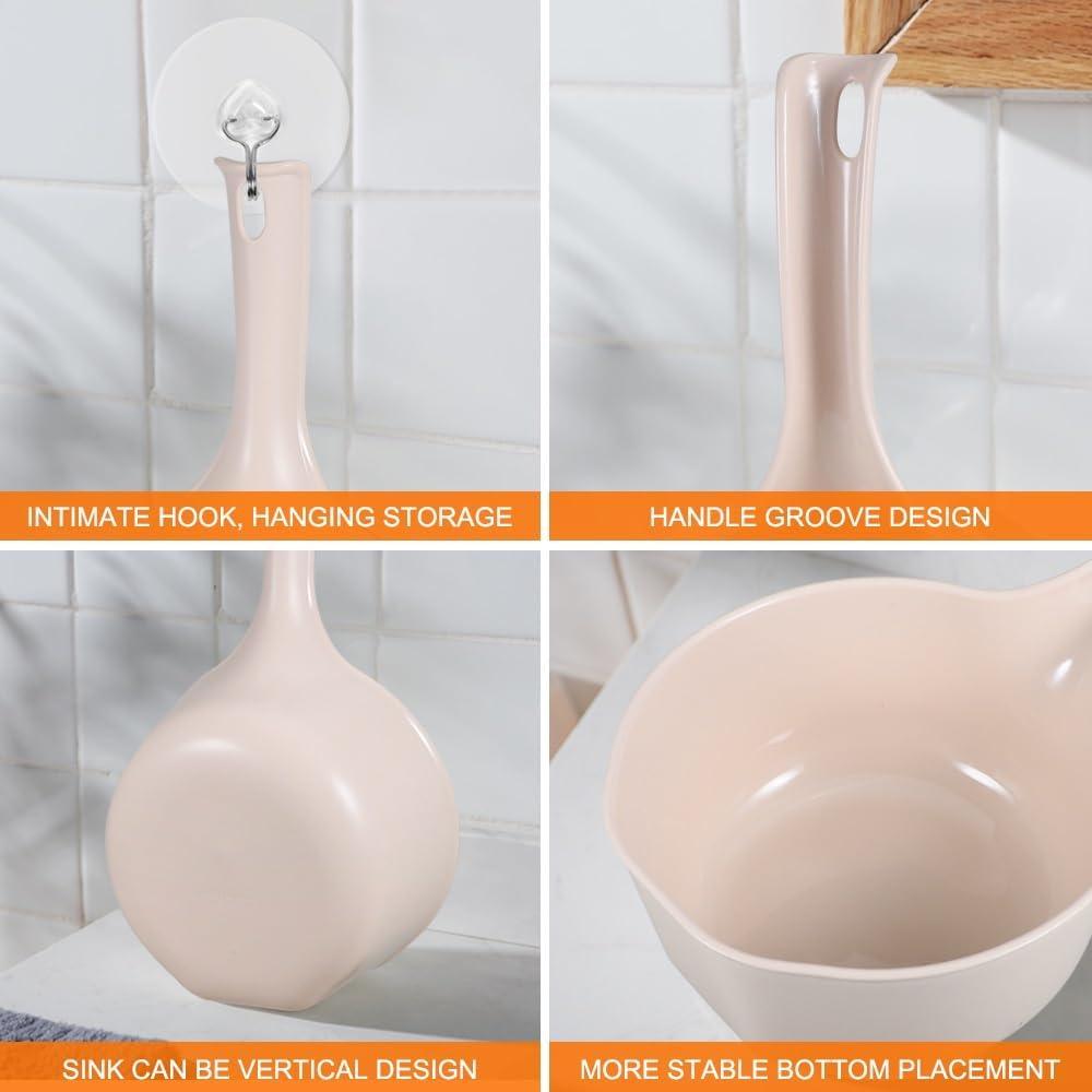 Cucharón de Agua Rosa PAMISO 17 cm para Baño y Ducha