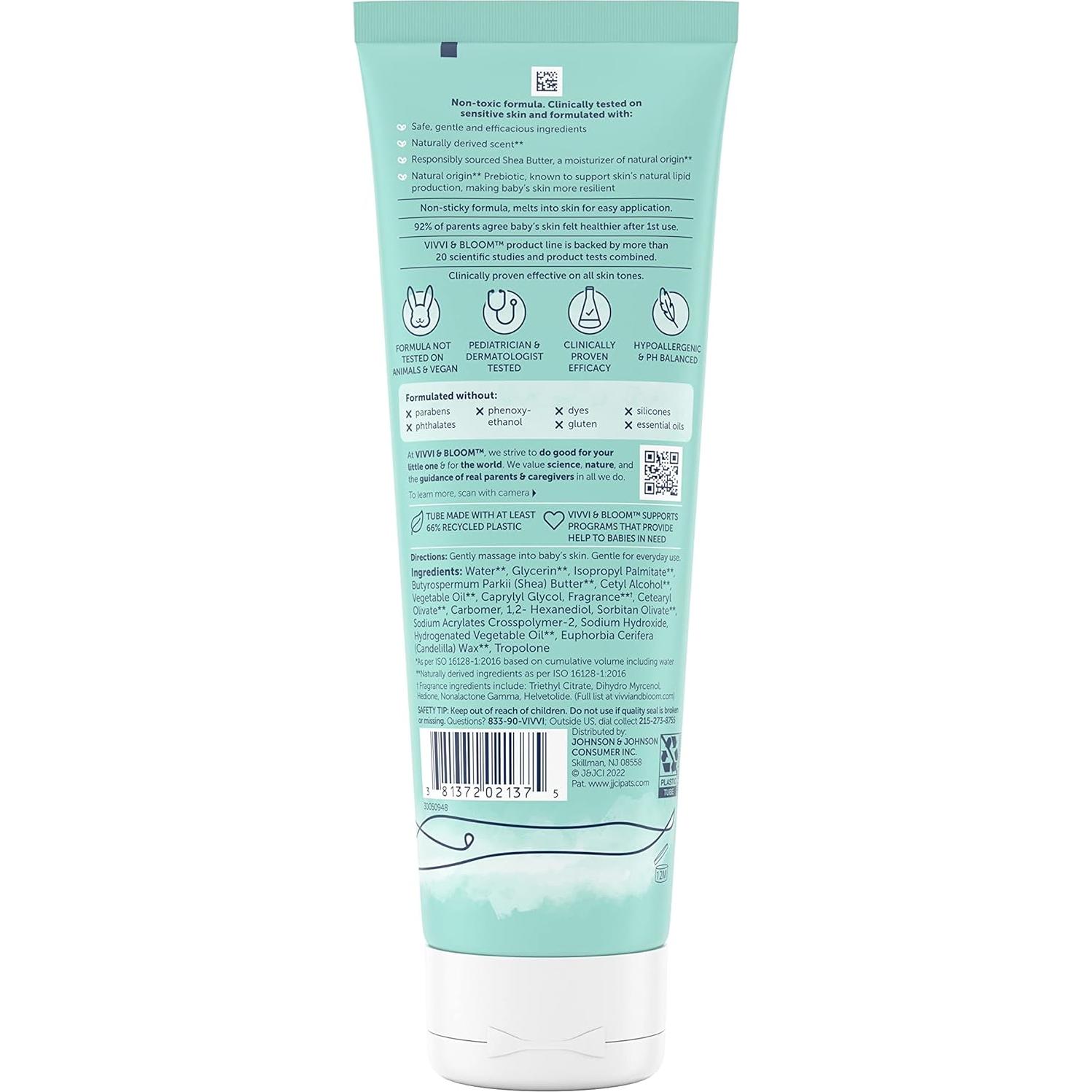 Loción Suave 2-en-1 Vivvi & Bloom para Bebés 240 ml