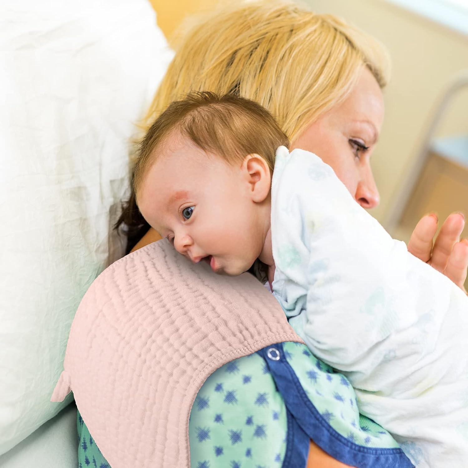 8 Paquetes de Pañales de Muselina Remagr 25x50 cm Algodón