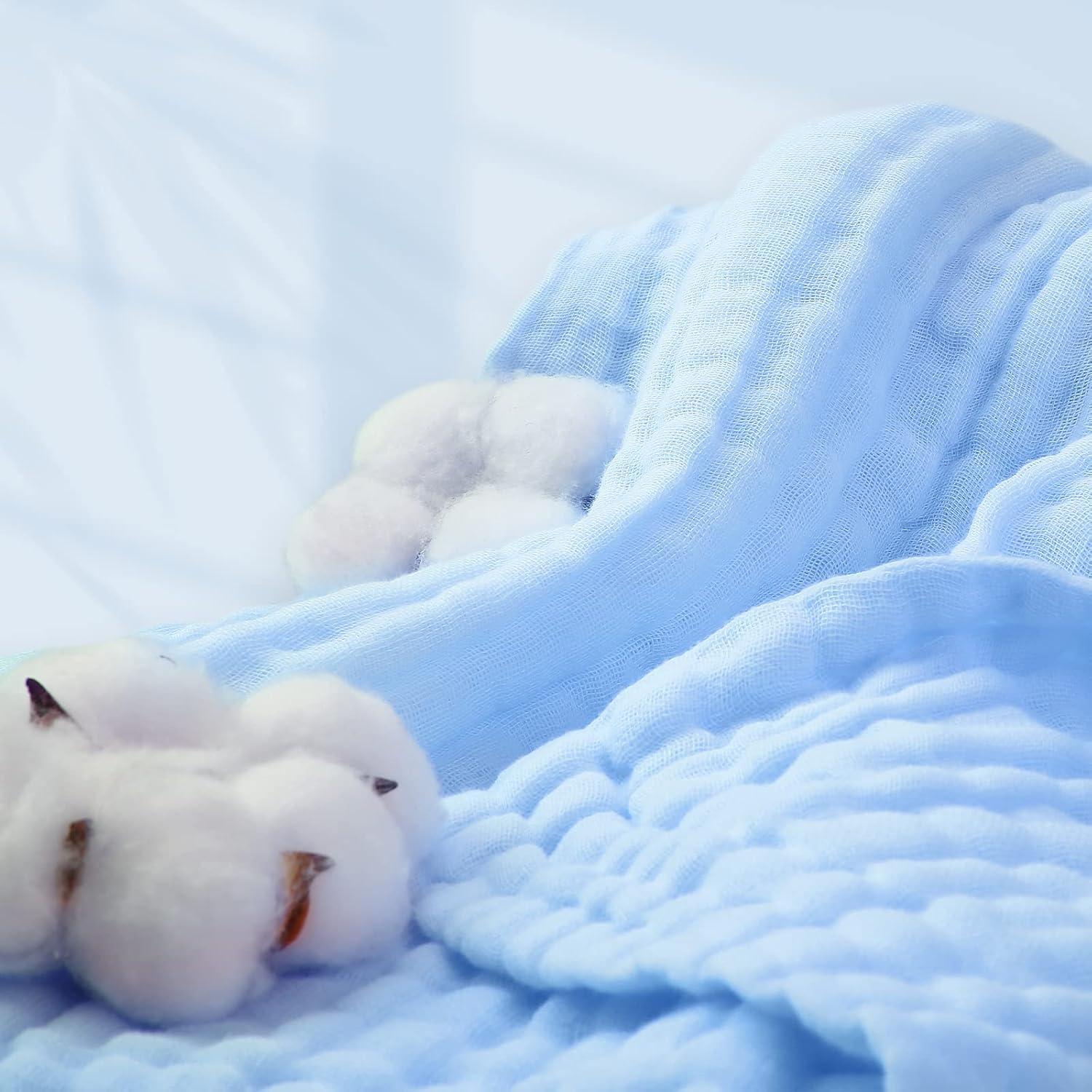 Toallas de Baño para Bebés MUKIN Algodón Suave 2 Piezas