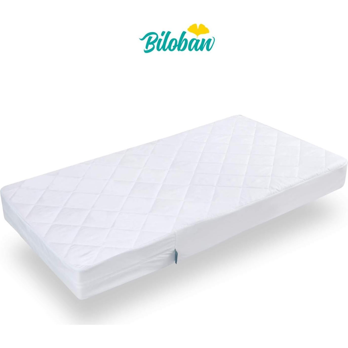 Protector de Colchón de Cuna Biloban Impermeable 132x71 cm