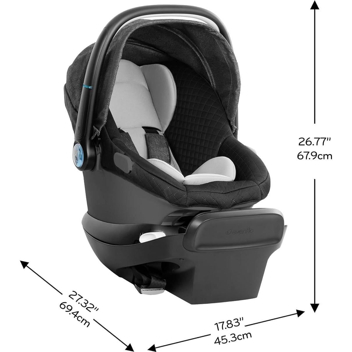 Sistema de Viaje Evenflo Shyft Intuiti+ con Asiento Rotacional