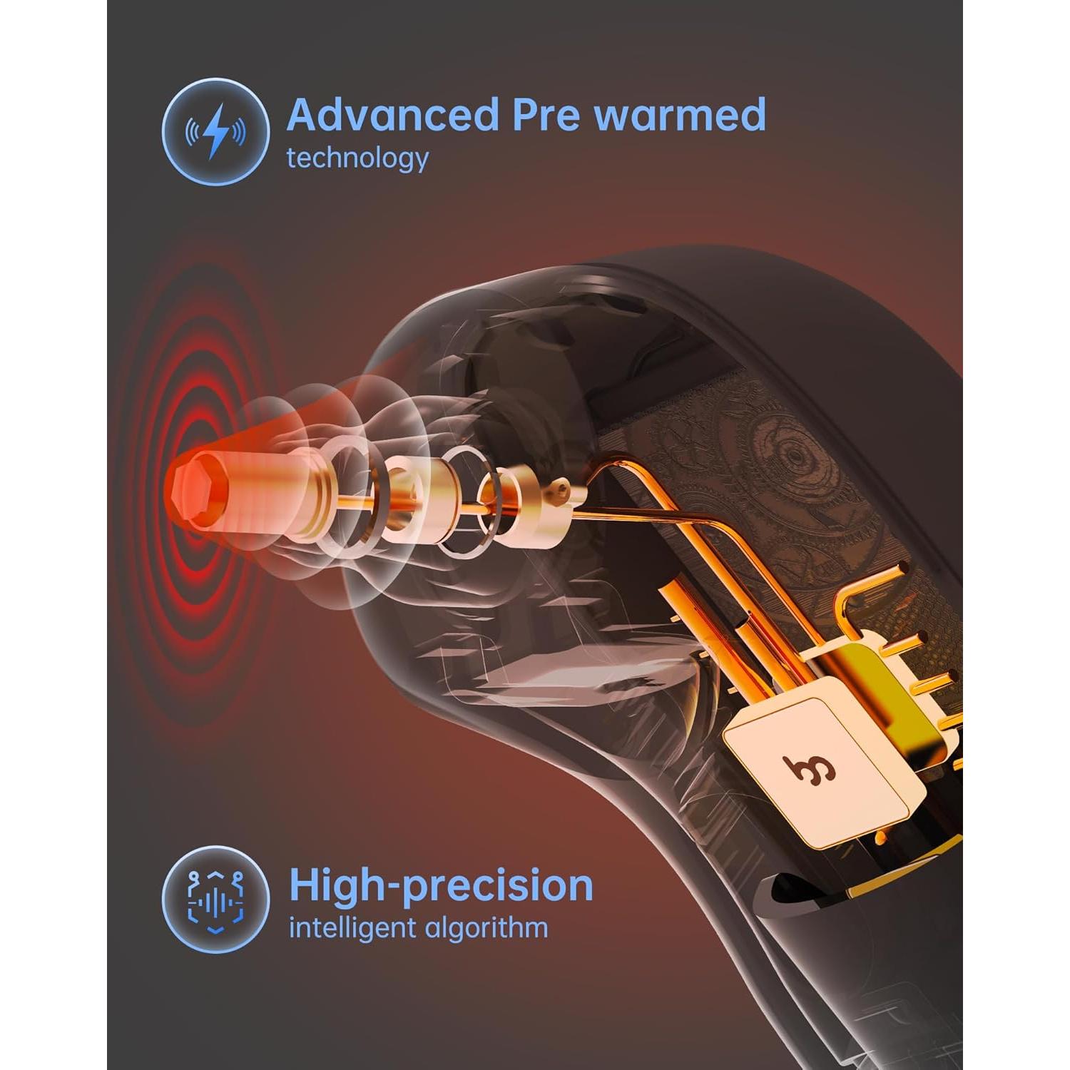 Termómetro de oído Femometer ET108 con sonda precalentada