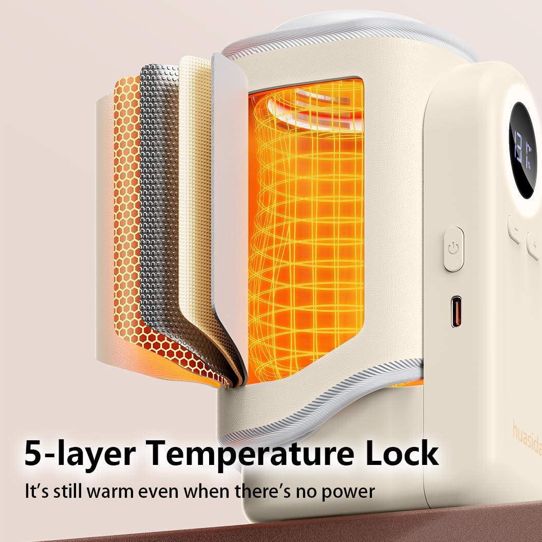 Calentador de Biberones Portátil 4 en 1 USB Verde