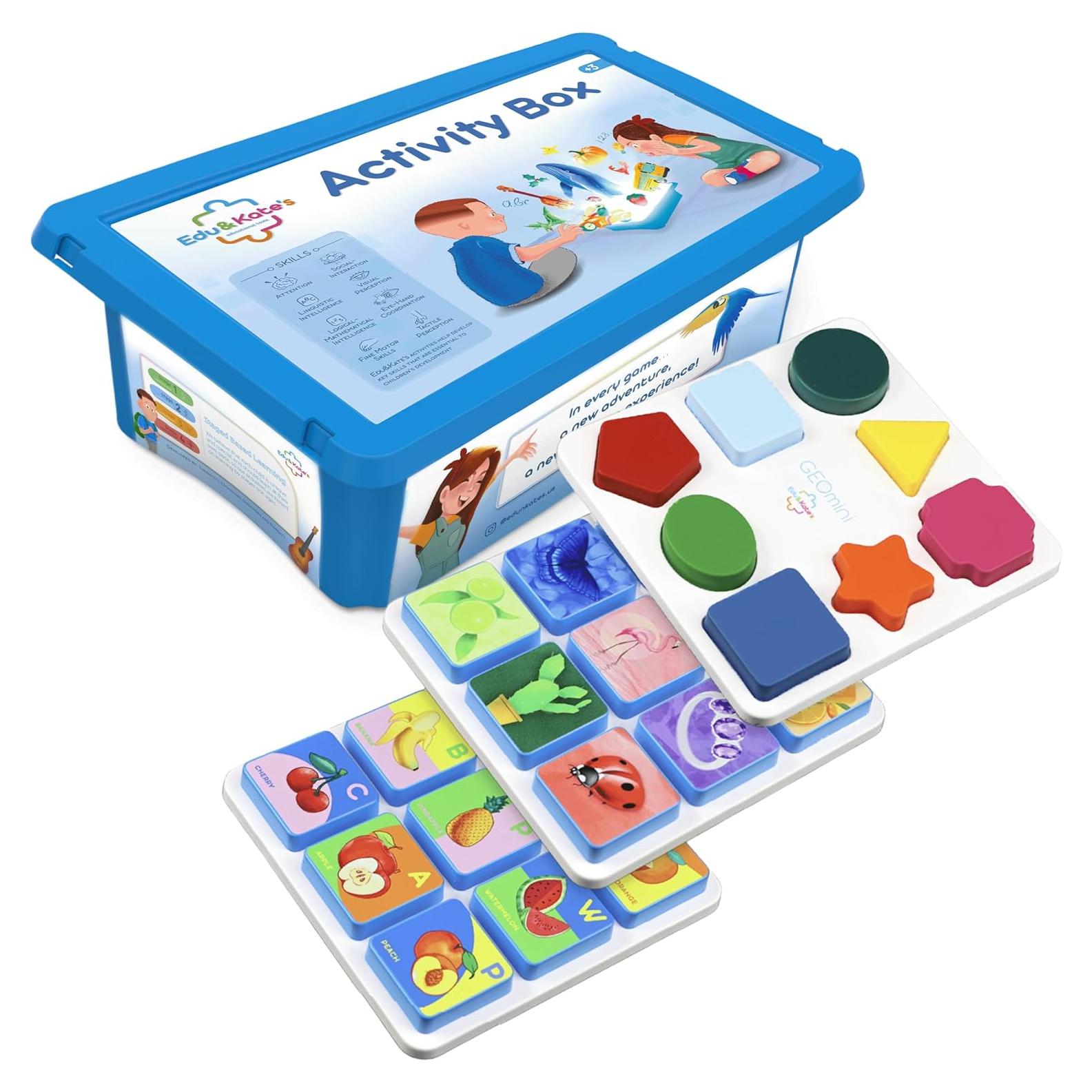 Juguetes de Aprendizaje Edu&Kate - 26 Piezas Montessori 3 Años