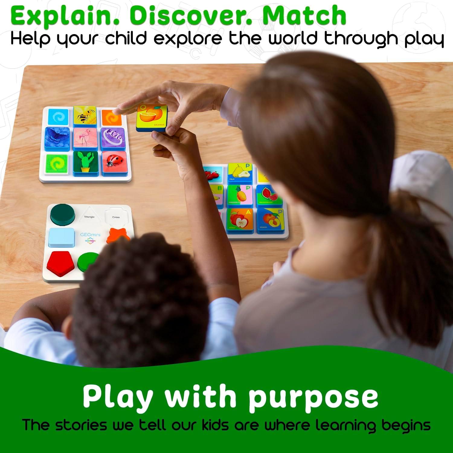 Juguetes de Aprendizaje Edu&Kate - 26 Piezas Montessori 3 Años