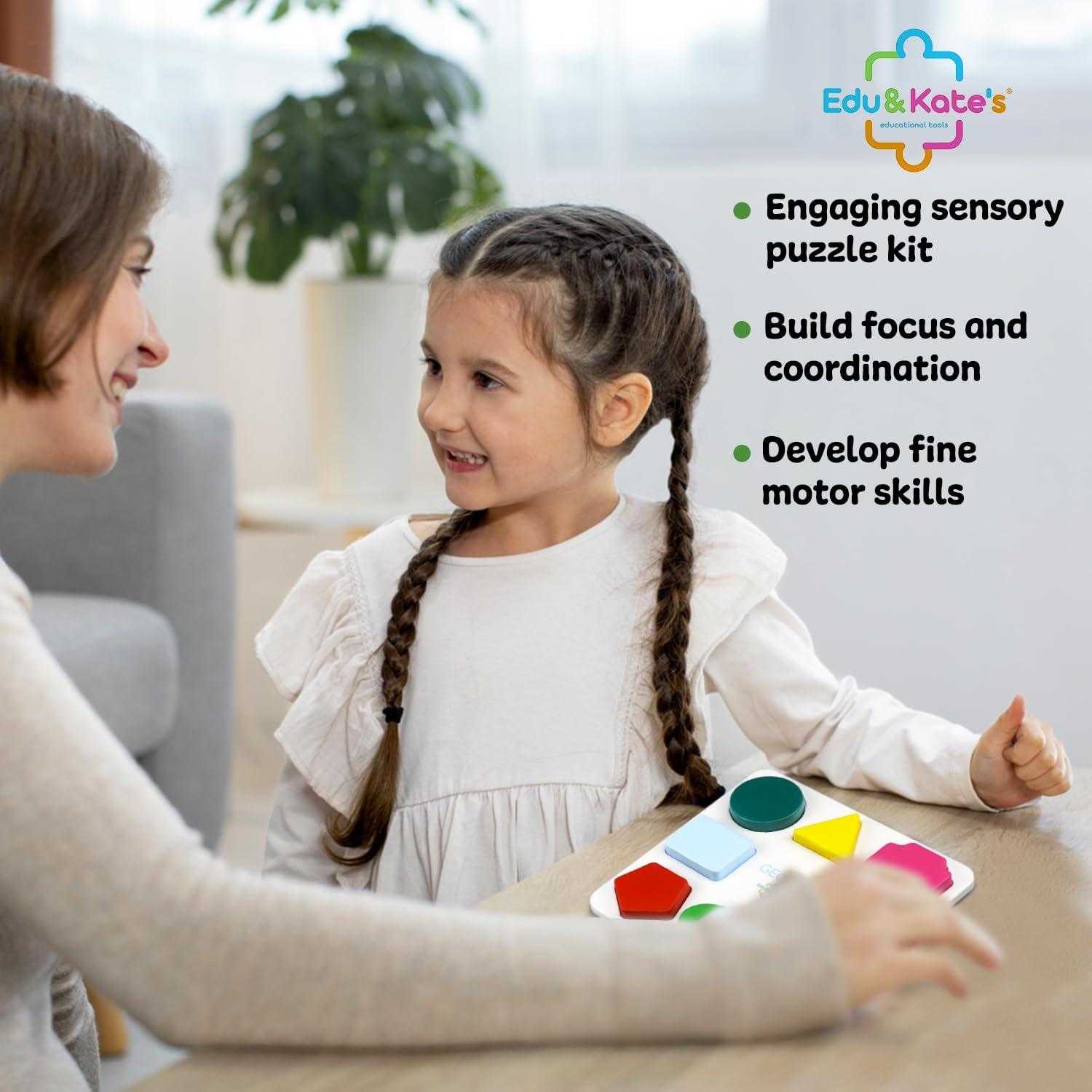 Juguetes de Aprendizaje Edu&Kate - 26 Piezas Montessori 3 Años