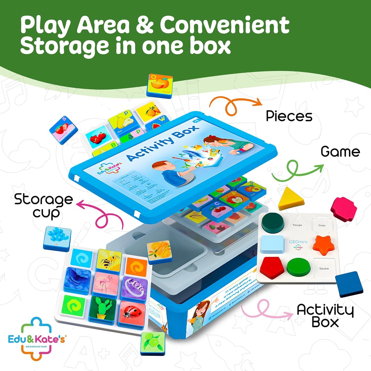 Juguetes de Aprendizaje Edu&Kate - 26 Piezas Montessori 3 Años