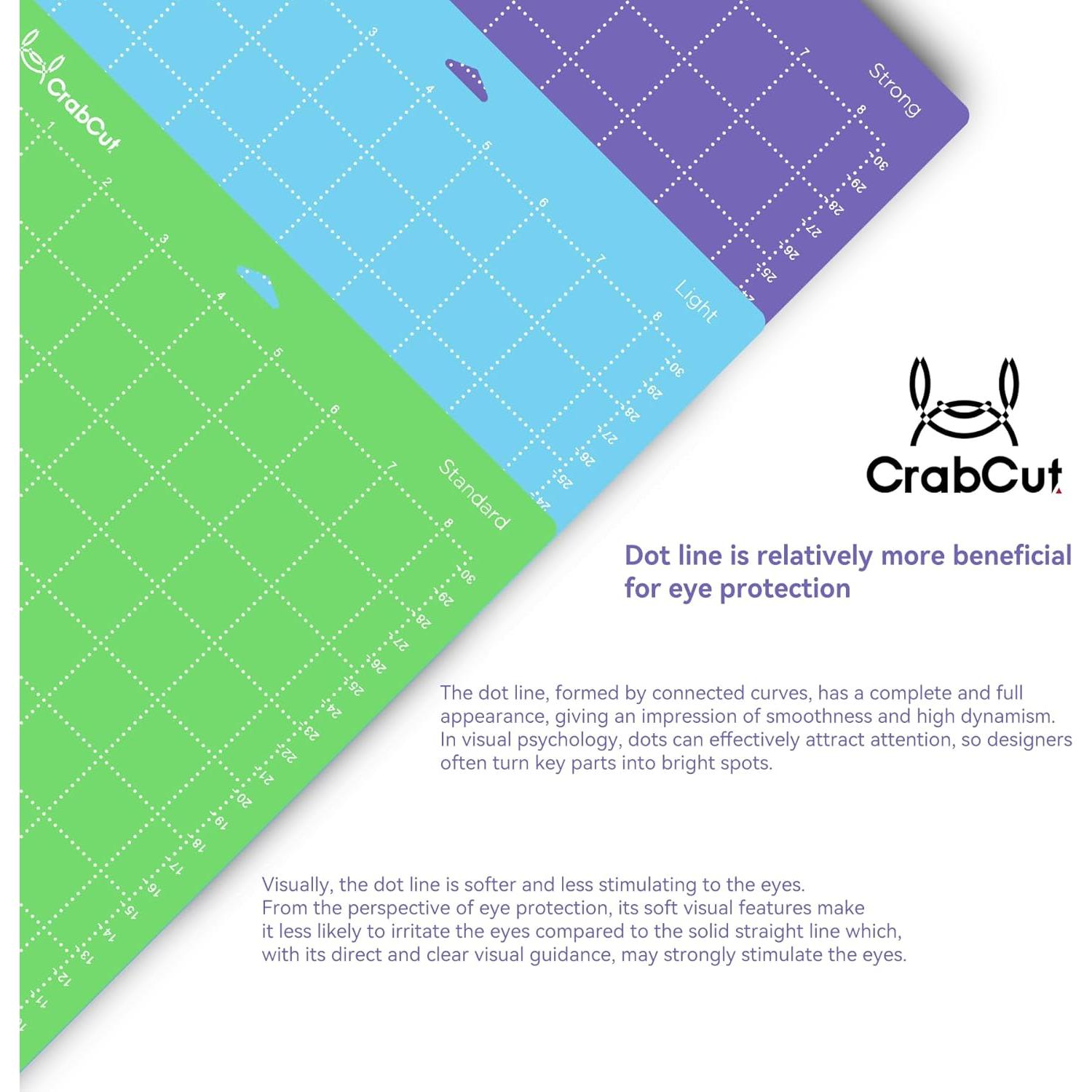 Alfombrillas de Corte Crabcut para Cricut Joy Xtra 30.5x21.6 cm