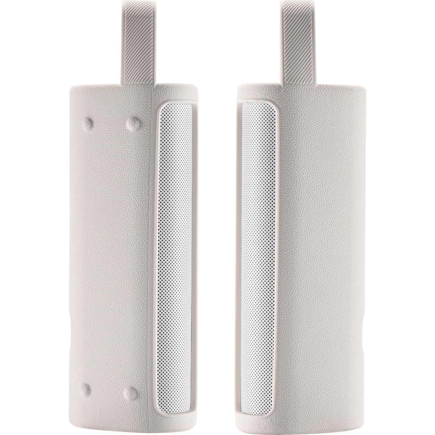 Funda de silicona MegaDive para altavoz Sonos Roam 2 - Blanco Roto