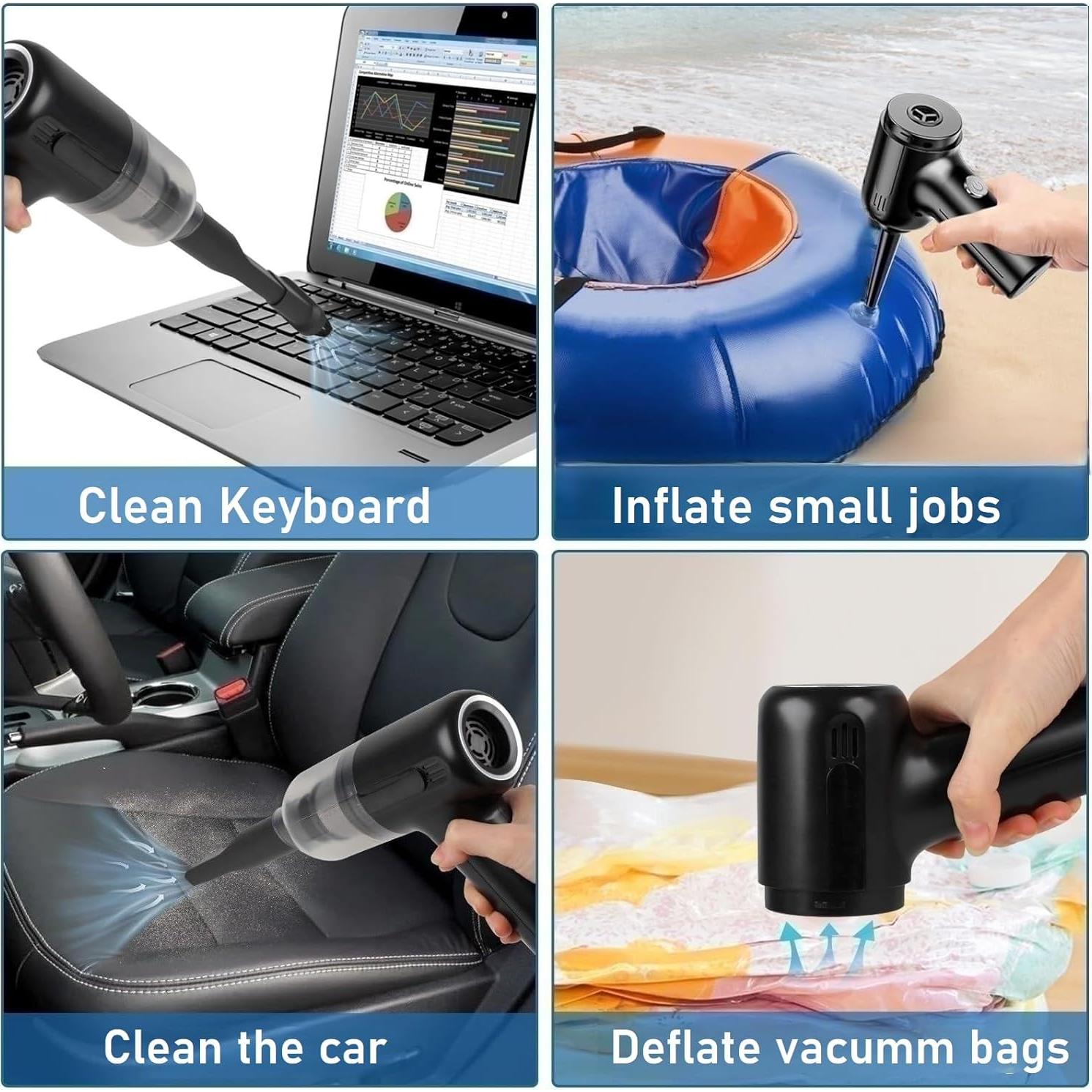 Aspiradora de Mano Inalámbrica Micarto CV101 3 en 1 16000Pa