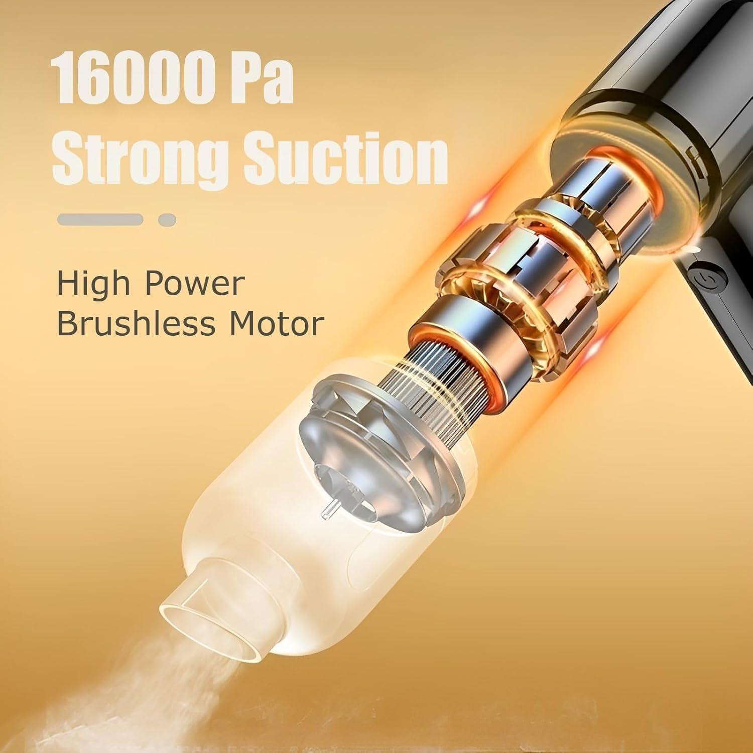 Aspiradora de Mano Inalámbrica Micarto CV101 3 en 1 16000Pa