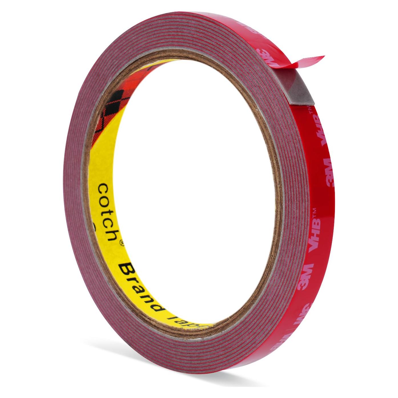 Cinta Doble Cara 3M VHB 300CM x 1CM Impermeable Multifuncional