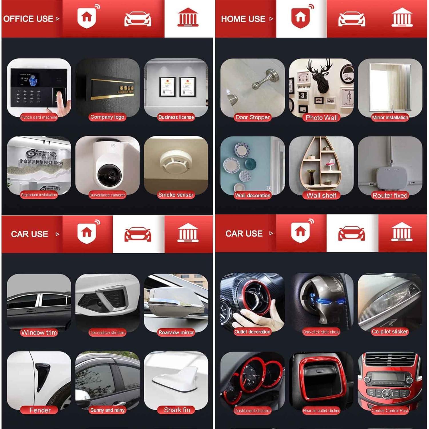 Cinta Doble Cara 3M VHB 300CM x 1CM Impermeable Multifuncional