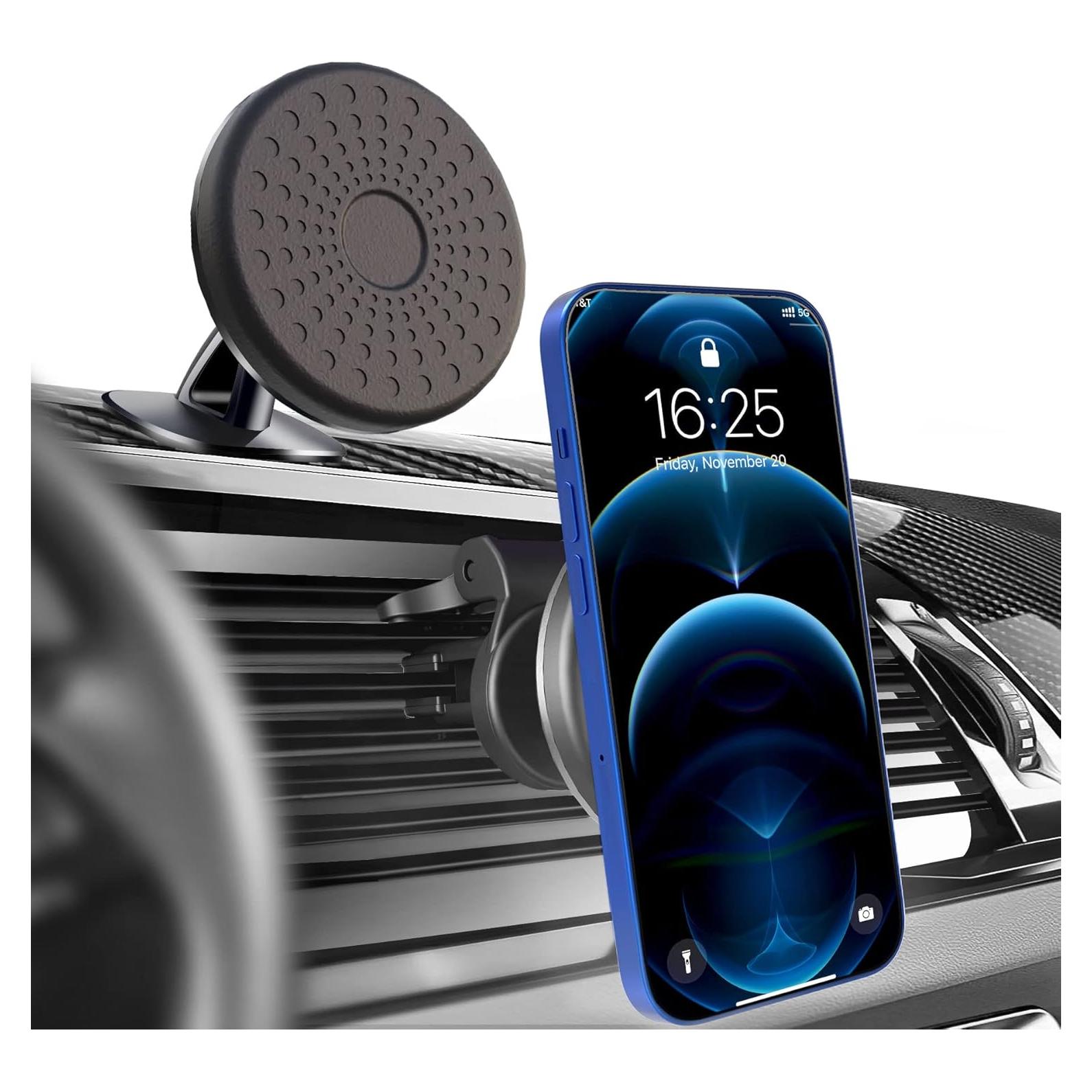 Soporte Magnético para Teléfono UBeesize Auto 2-en-1 360°