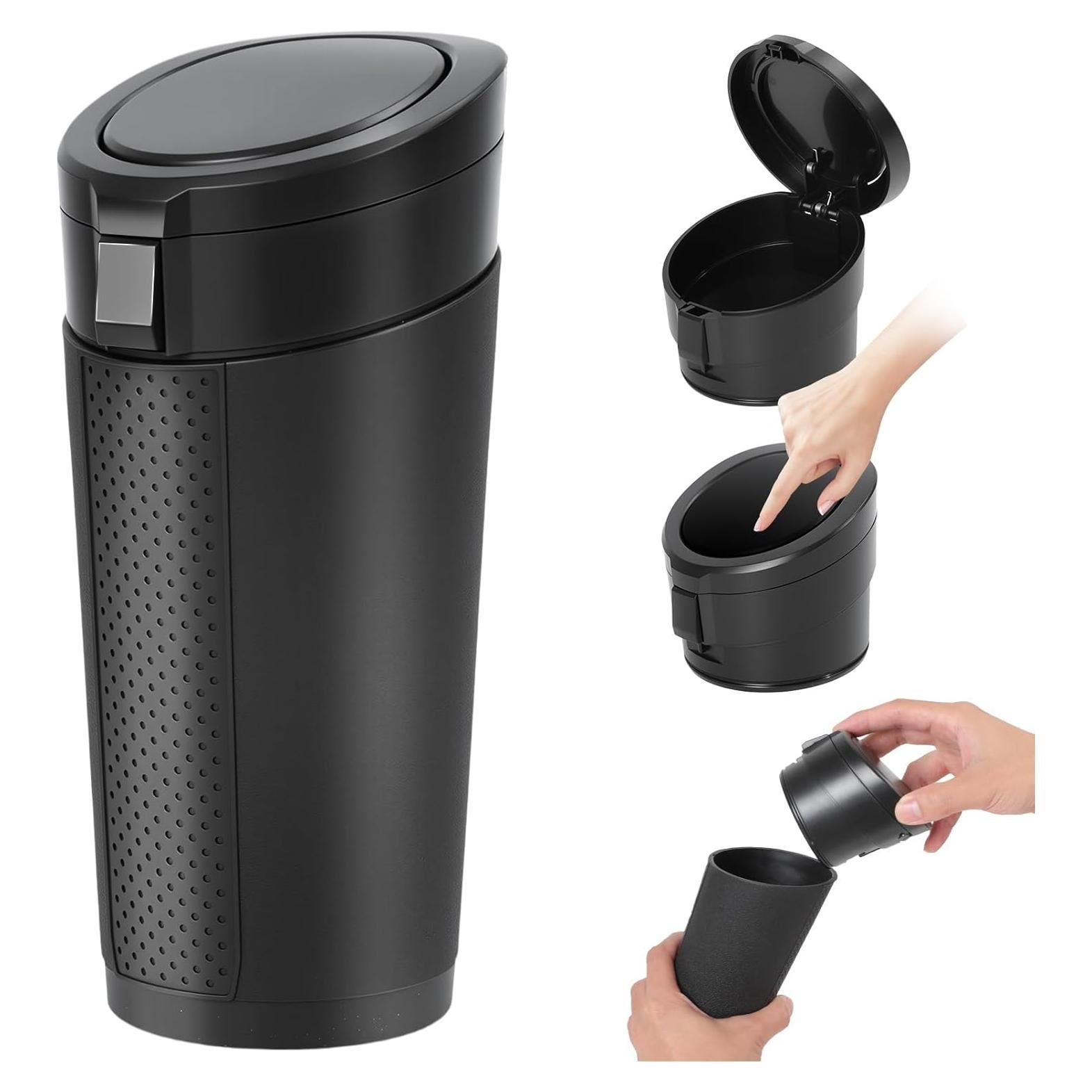 Basurero de Coche Keria Negro a Prueba de Fugas 221g