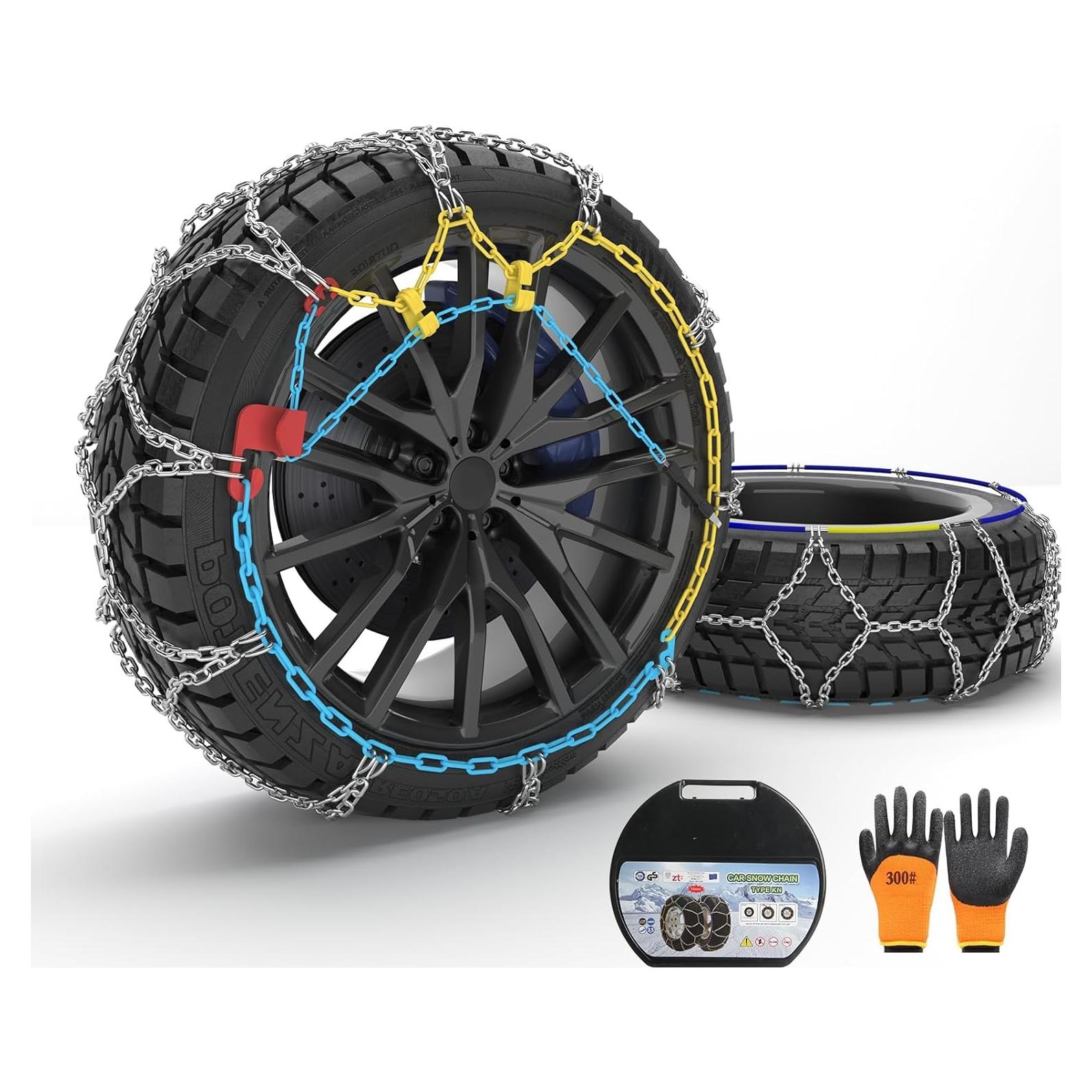 Cadenas para Nieve OPSOOPI HKN120 Antideslizantes 12mm