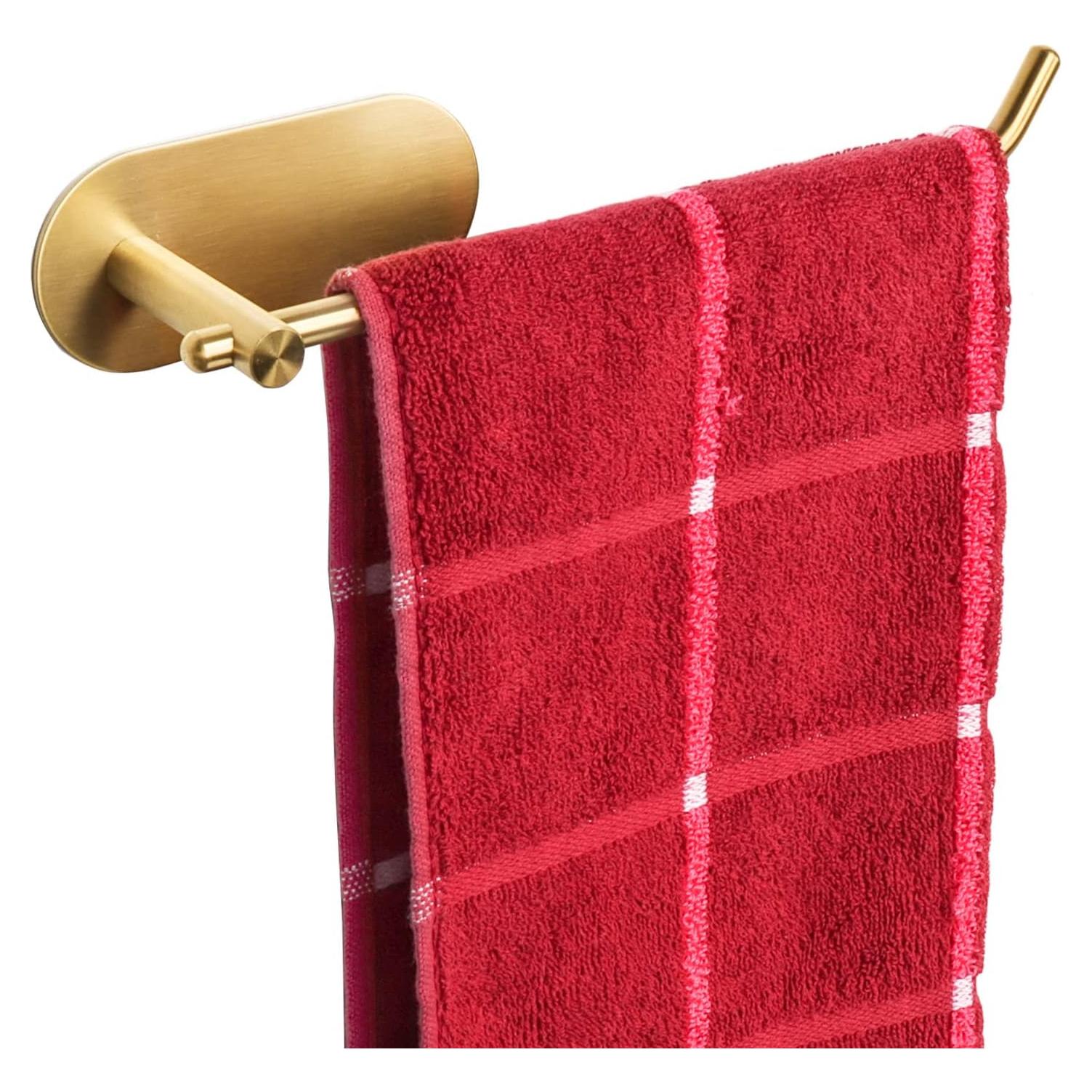 Soporte para Toalla de Mano TocTen 22.86 cm Acero Inoxidable Oro