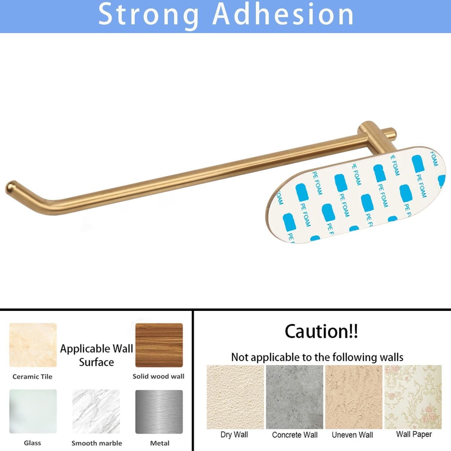 Soporte para Toalla de Mano TocTen 22.86 cm Acero Inoxidable Oro