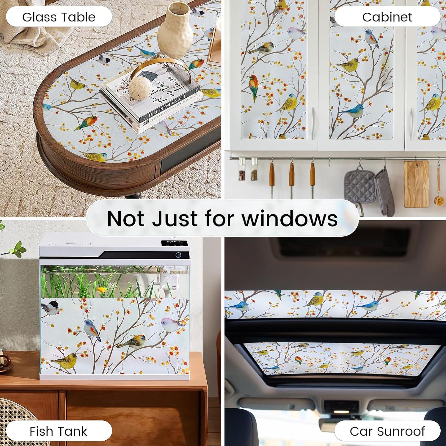 Película de Ventana Templada DKTIE 45x200cm Privacidad UV2