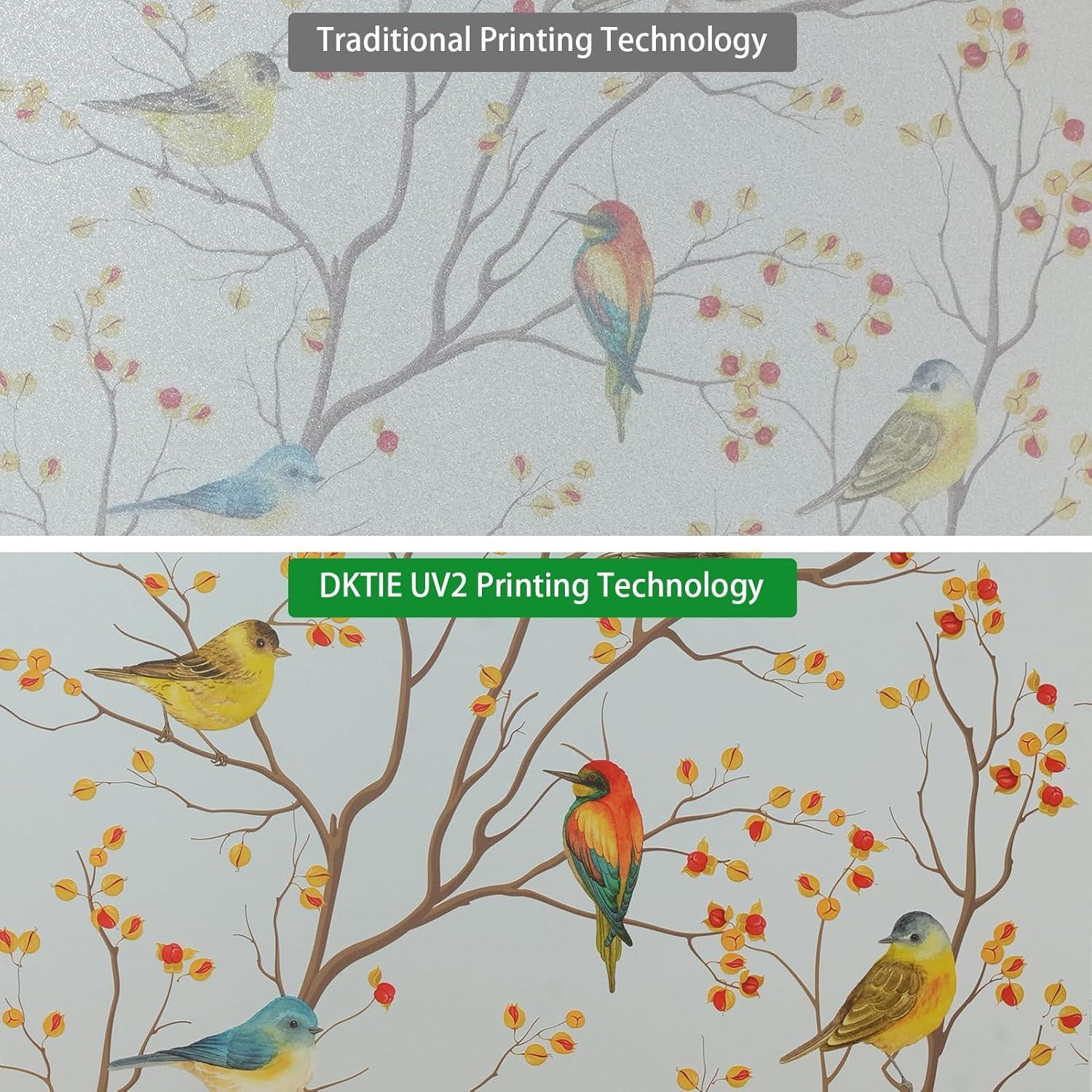 Película de Ventana Templada DKTIE 45x200cm Privacidad UV2